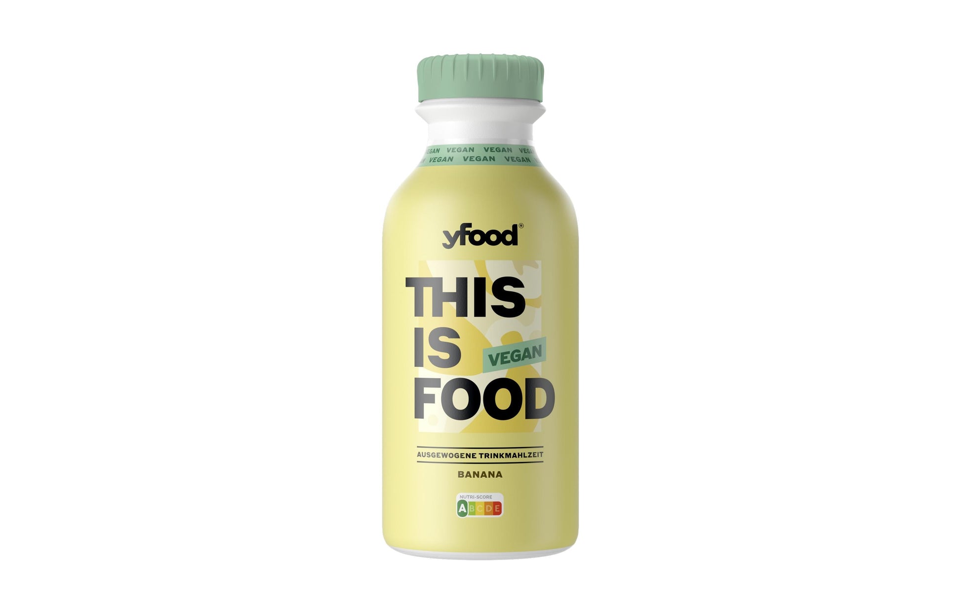 YFood – Trinkmahlzeit, Banane, zuckerfrei, vegan – 6 × 5 dl