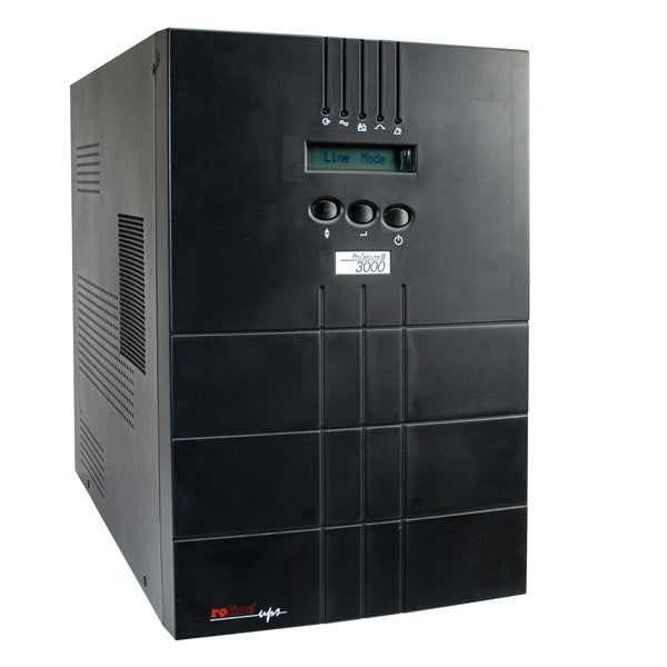 ROLINE ProSecure III 2000 USV 2,0 kVA/1800 W Online – Tower – C13×8, C19×1, Eingang IEC C14 – schwarz