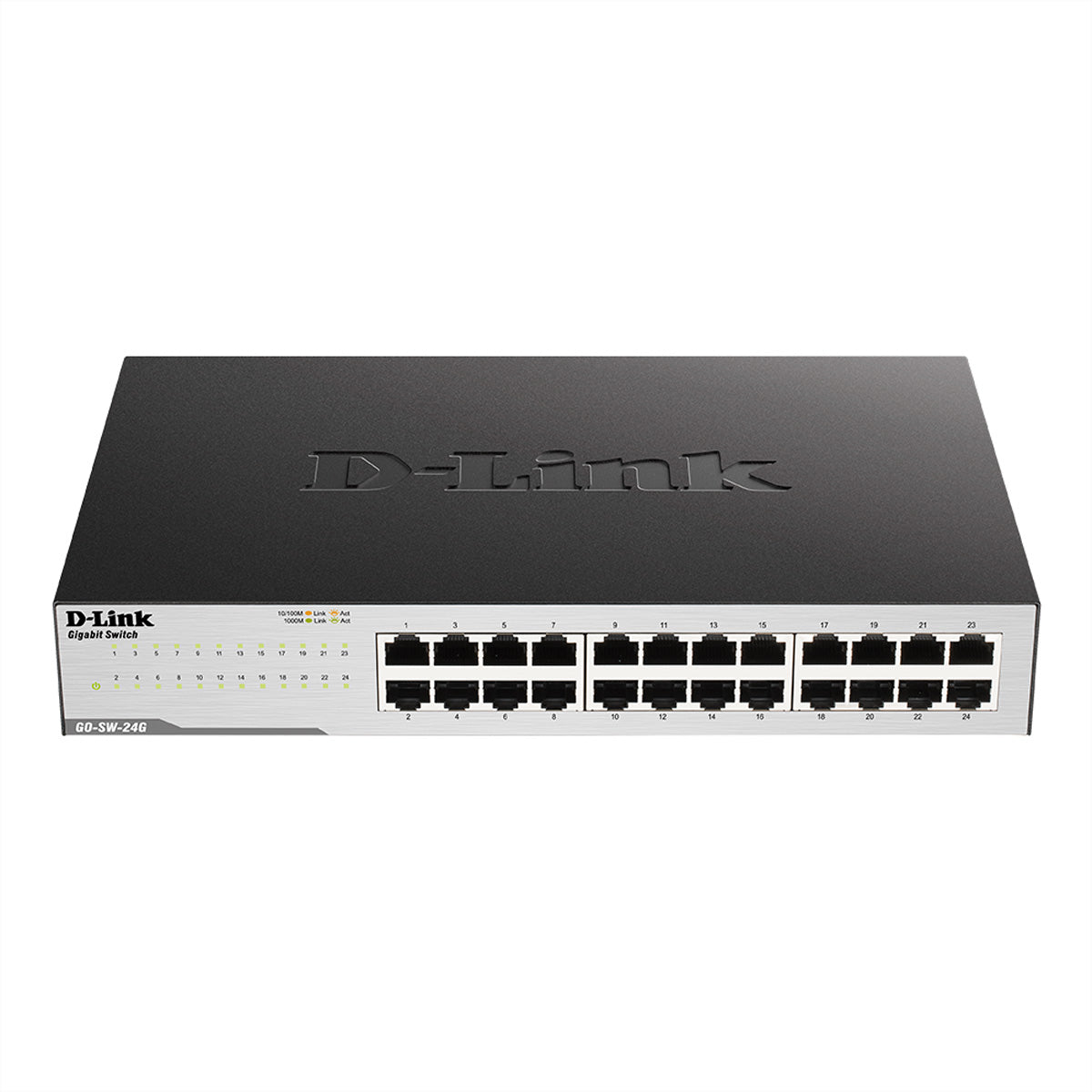 D-Link GO-SW-24G/E – Unmanaged L2 Switch – 24× 1G, Desktop