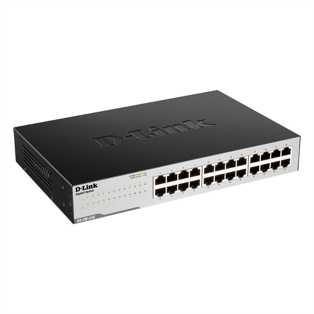 D-Link GO-SW-24G/E – Unmanaged L2 Switch – 24× 1G, Desktop