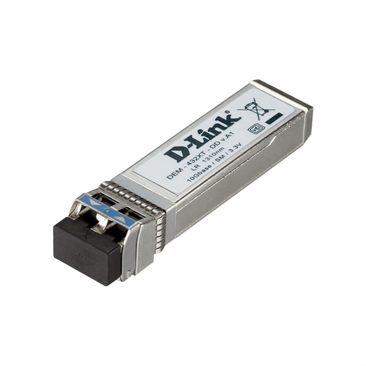D-Link DEM-432XT – SFP+ Transceiver – 10GBase-LR, 1310 nm, Single-Mode, LC, 10 km, für xStack DGS-3620-28PC