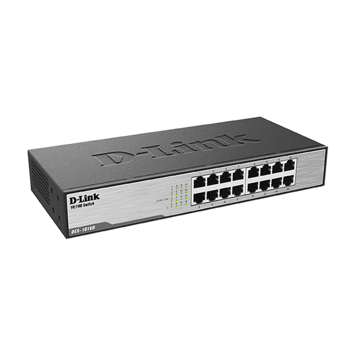 D-Link DES-1016D/E – Netzwerk-Switch – 16×100 Mbit/s