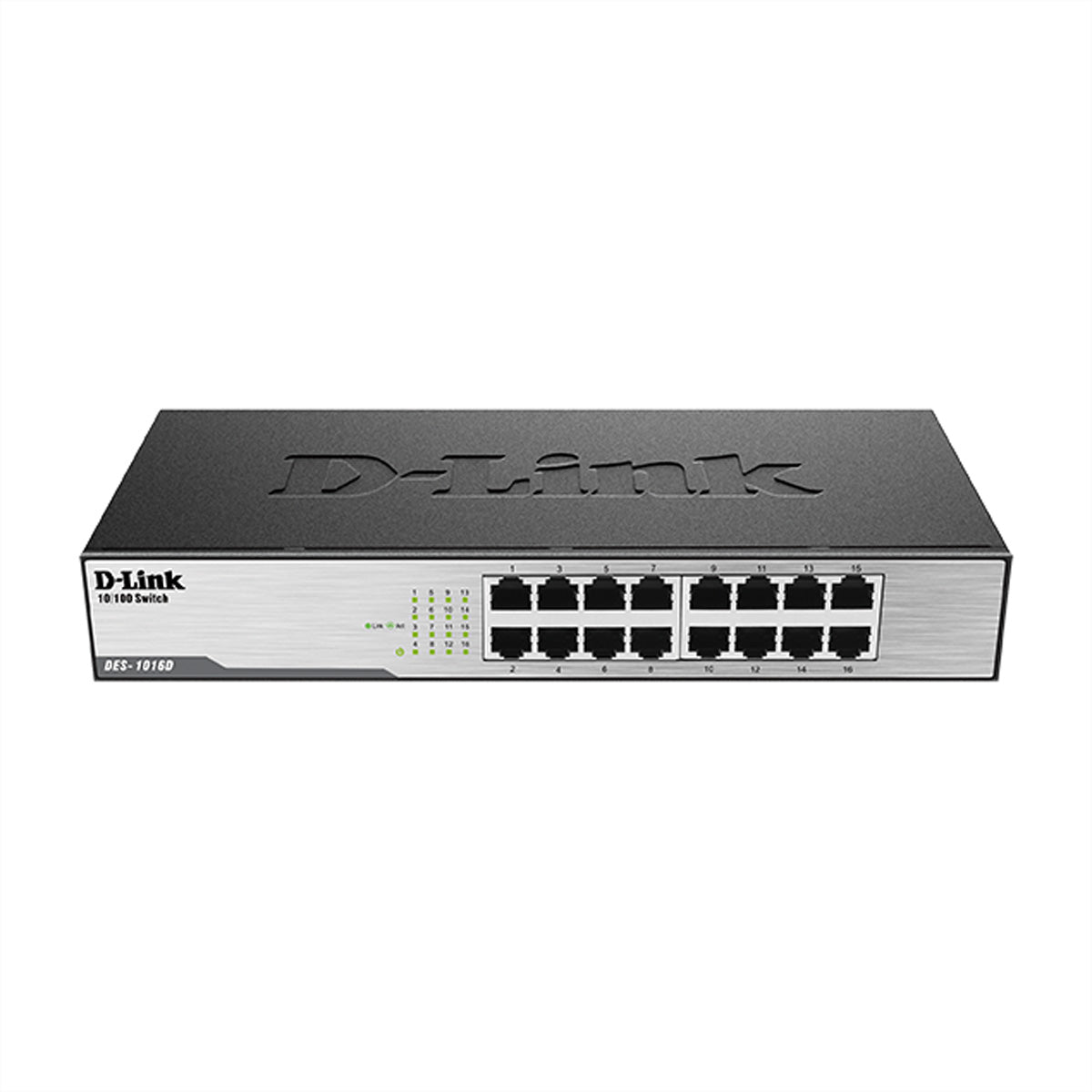 D-Link DES-1016D/E – Netzwerk-Switch – 16×100 Mbit/s