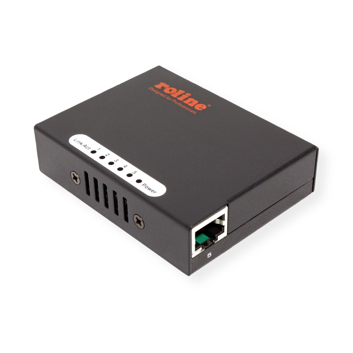 ROLINE Pocket – Unmanaged Switch – 5× 100 Mbit/s, Desktop