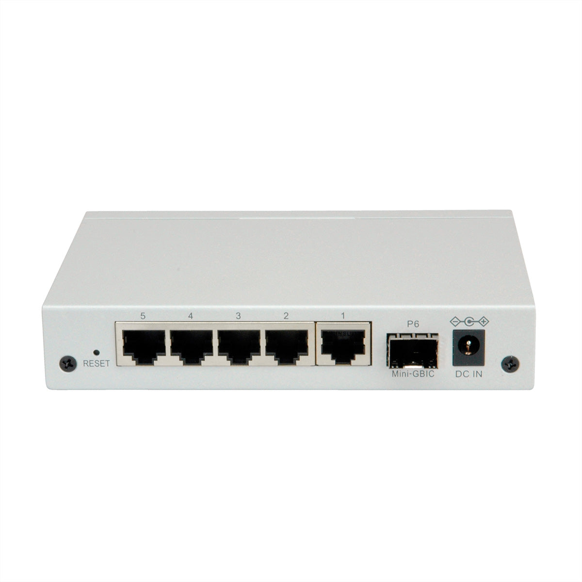 ROLINE Managed Switch – 5×GbE, 1×SFP