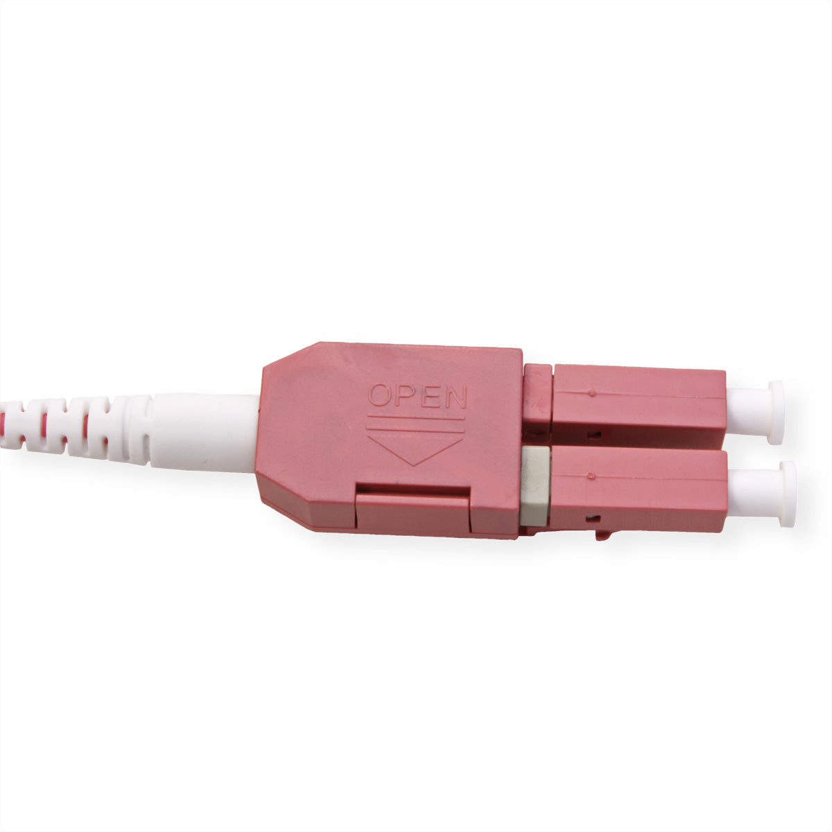 ROLINE LWL-Patchkabel – LC–LC, Multi-Mode (OM4), 10 Gbit/s, 20 m
