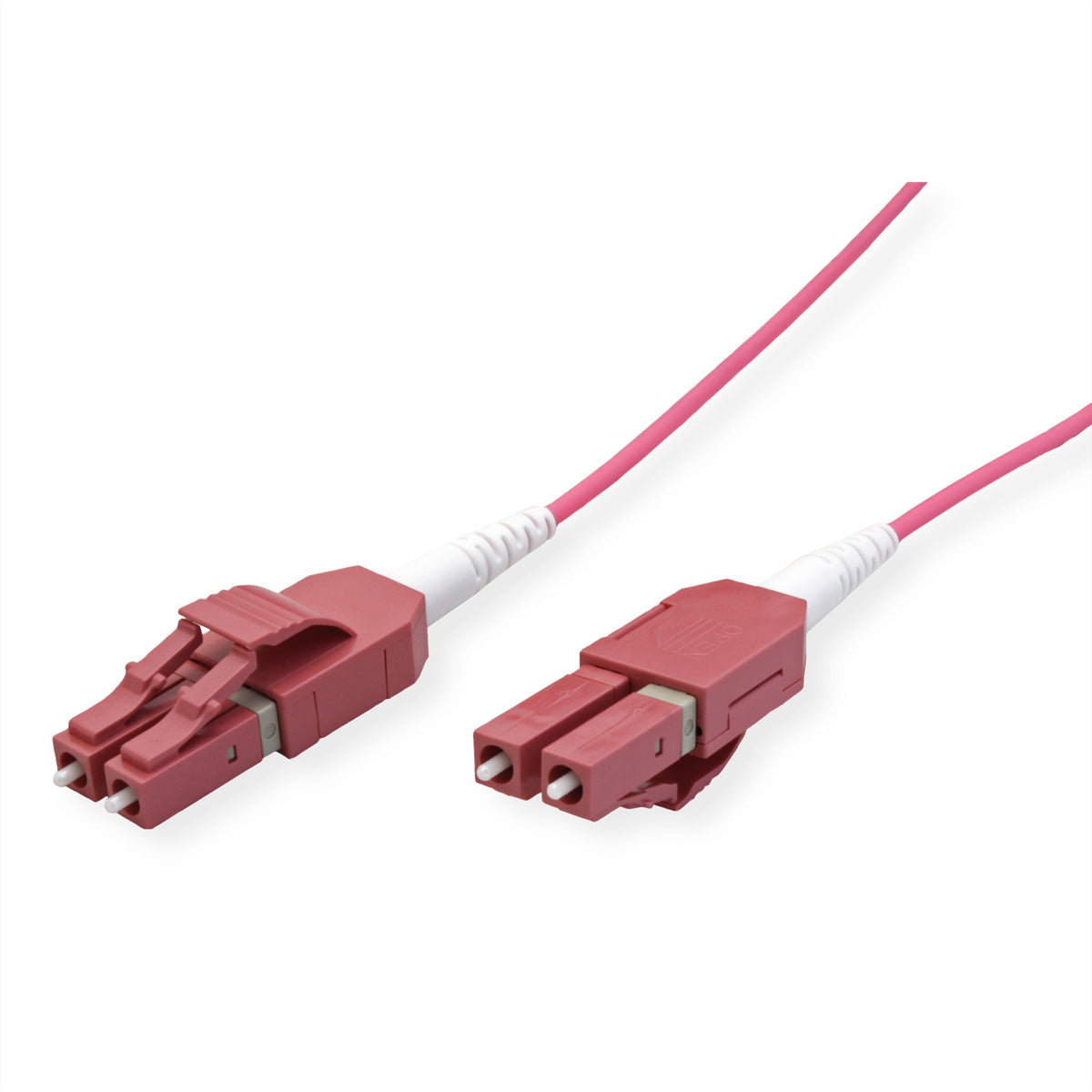 ROLINE LWL-Patchkabel – LC–LC, Multi-Mode (OM4), 10 Gbit/s, 20 m