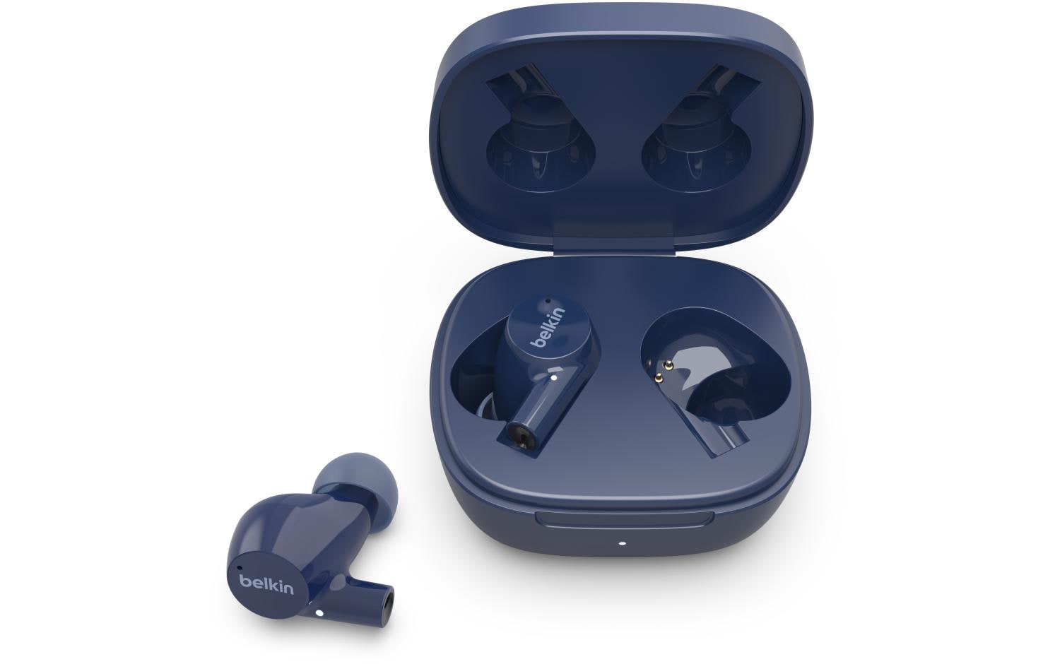 Belkin SoundForm Rise – In-Ear True Wireless, IPX5, 31 h, Blau
