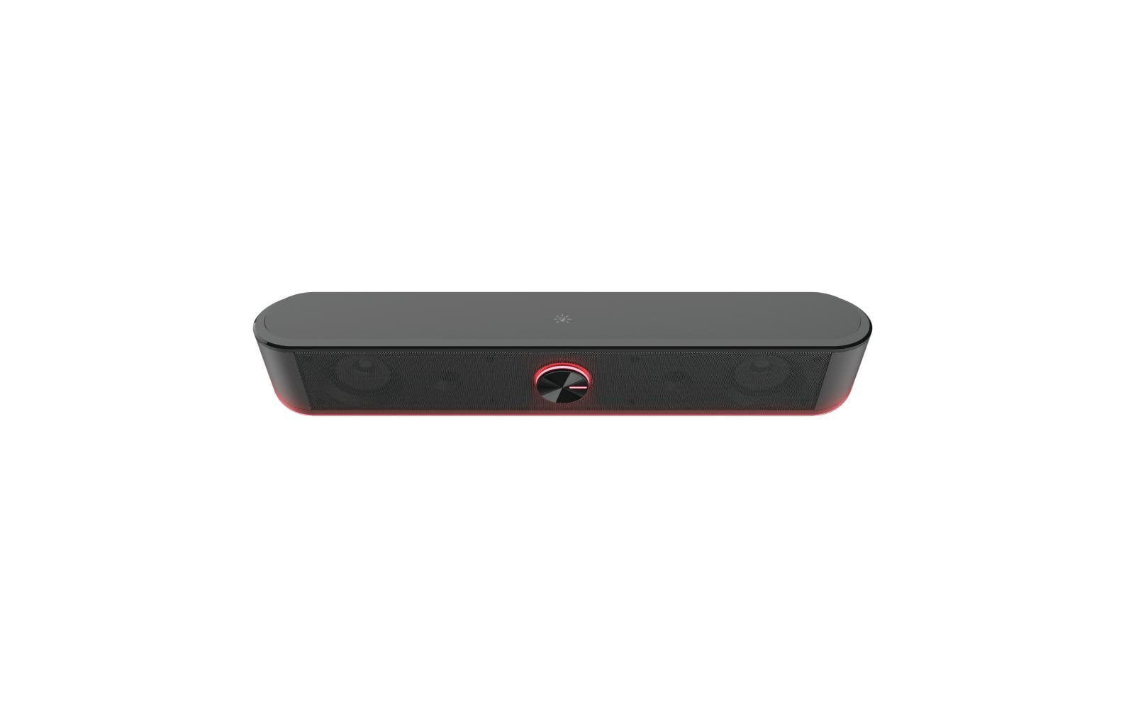 Trust GXT 619 Thorne – Soundbar, ohne Subwoofer – 2.0, 6 W, USB, 3,5 mm Klinke, LED-Beleuchtung, Schwarz