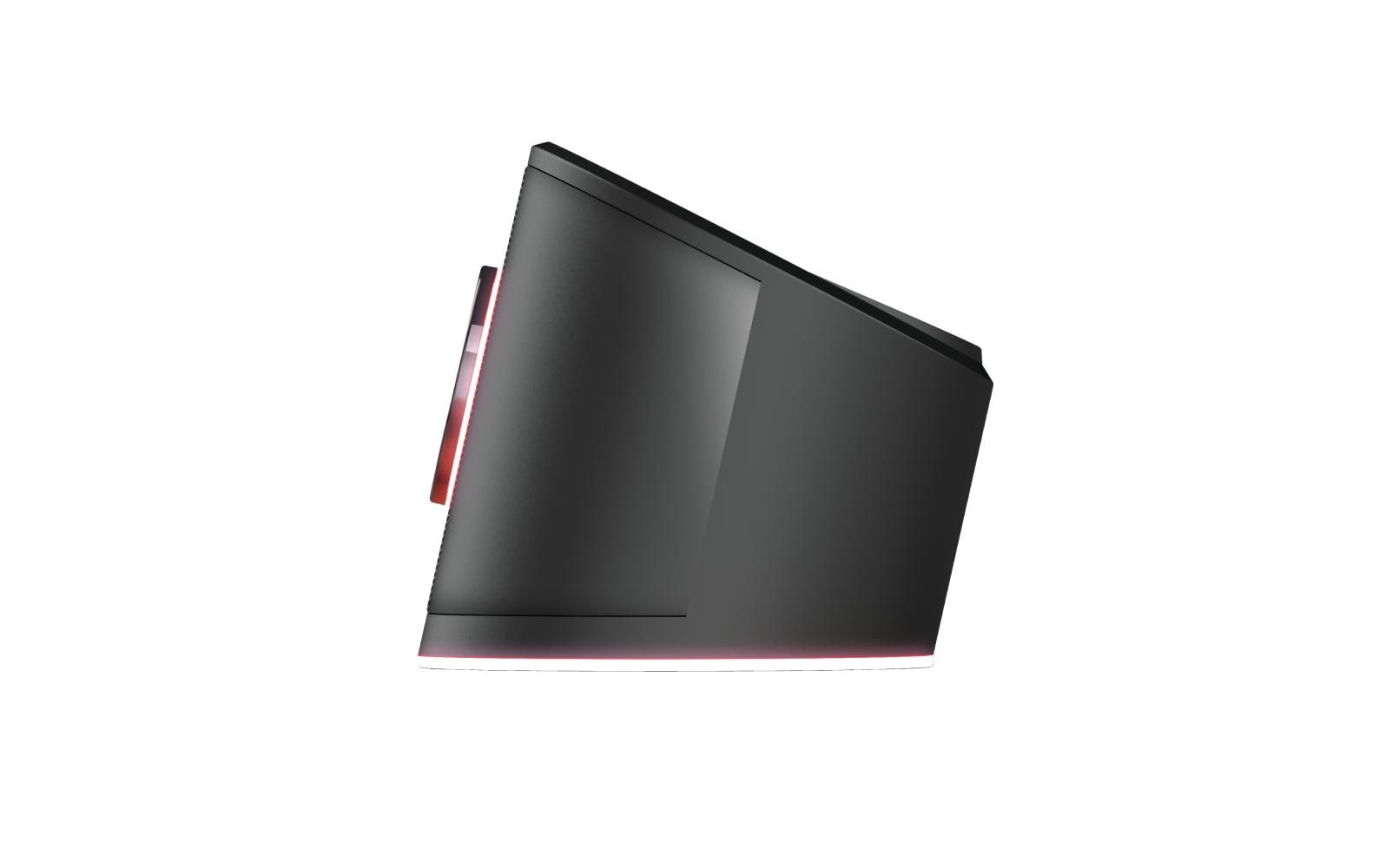 Trust GXT 619 Thorne – Soundbar, ohne Subwoofer – 2.0, 6 W, USB, 3,5 mm Klinke, LED-Beleuchtung, Schwarz