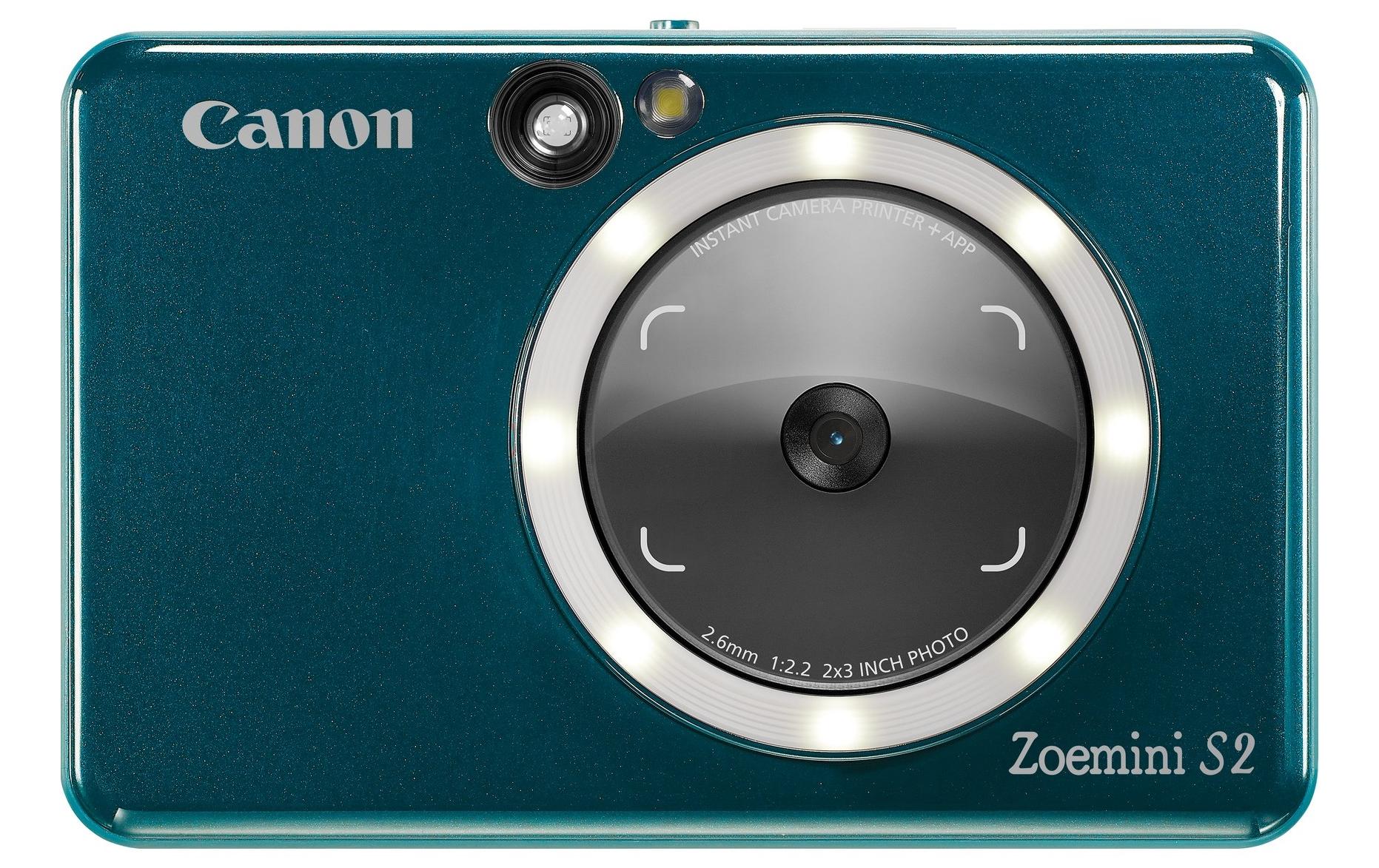 Canon Zoemini S2 – Sofortbildkamera ZINK 2×3″, Marineblau