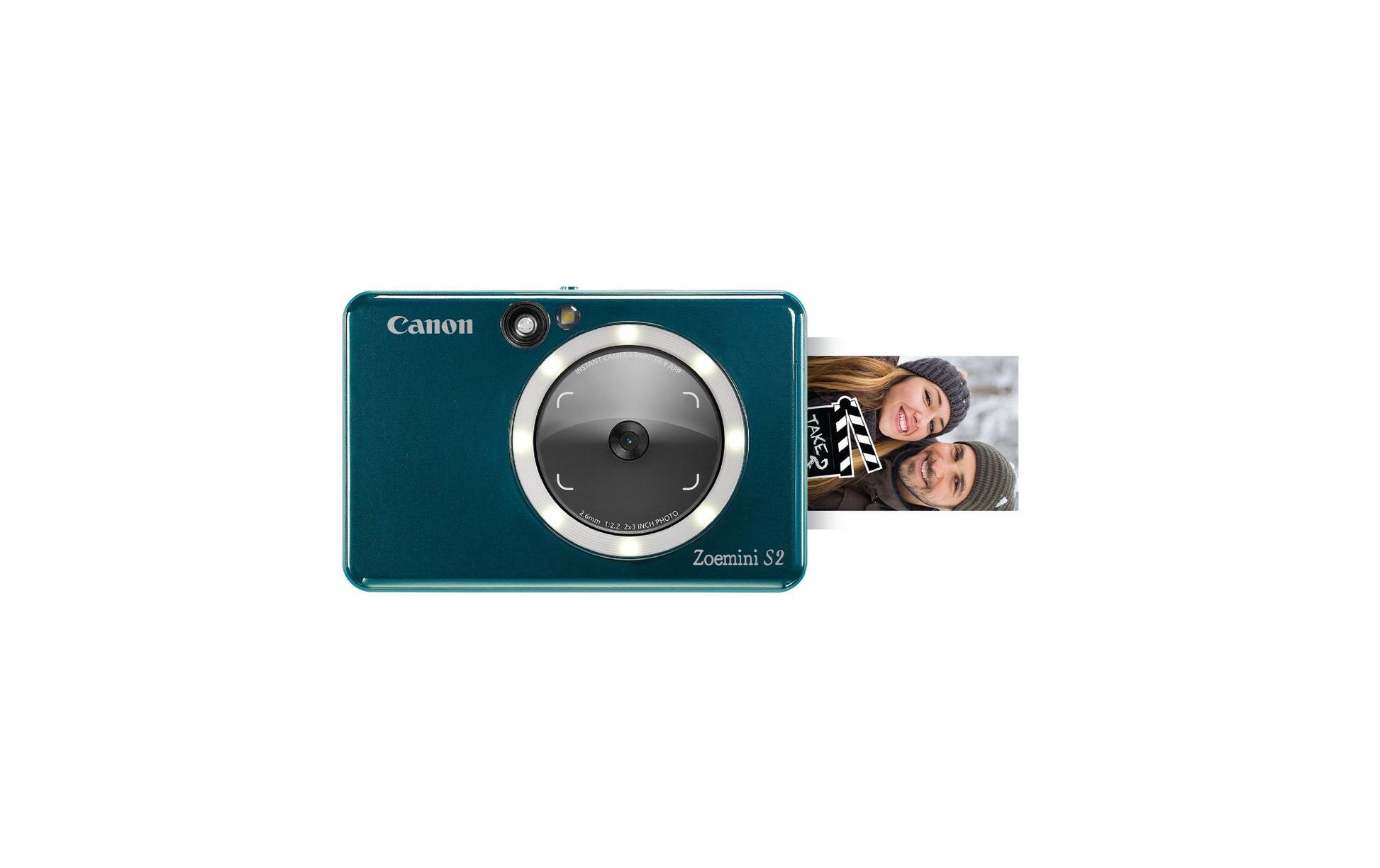 Canon Zoemini S2 – Sofortbildkamera ZINK 2×3″, Marineblau
