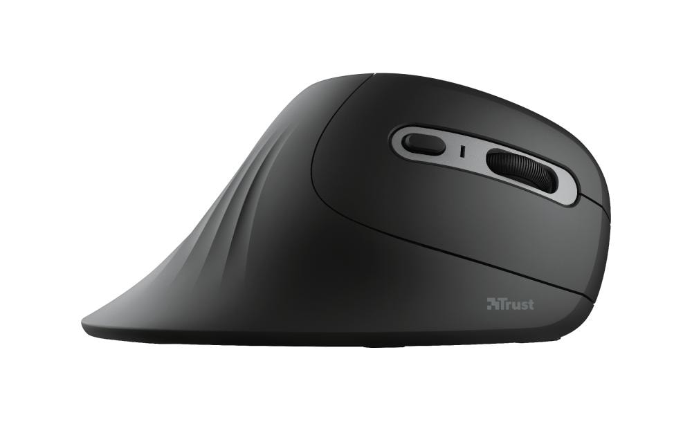 Trust Verro Business-Maus – kabellos, 2,4 GHz, USB-A, für Rechtshänder, Scrollrad, schwarz