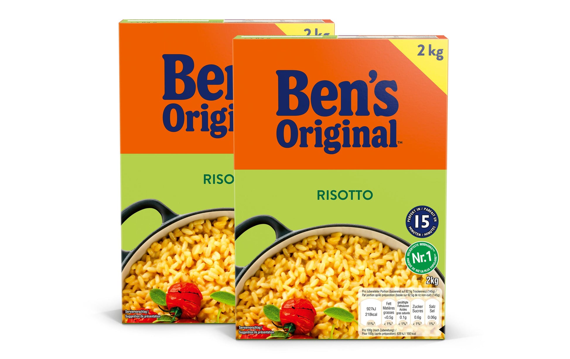 Ben's Original Risotto vegan – 2×2000 g