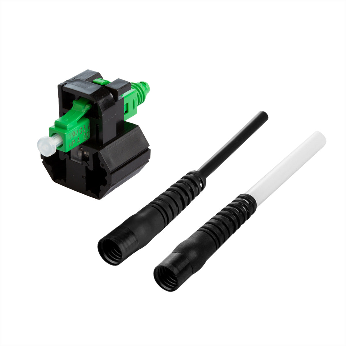 METZ CONNECT OpDAT FAST Hybrid LC APC Stecker – OS2 Singlemode, 2,0+3,0 mm, 10 St.