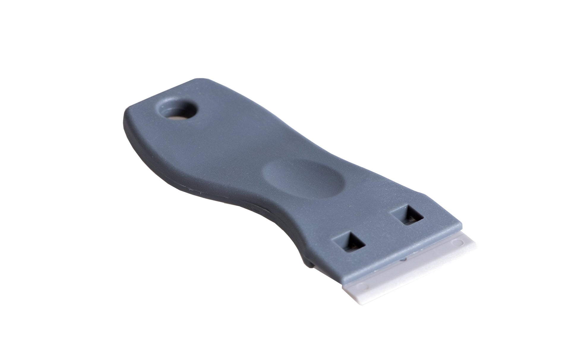 Edi Clean Schaber SAFE – grau, 10 Ersatzklingen, 3,8 cm