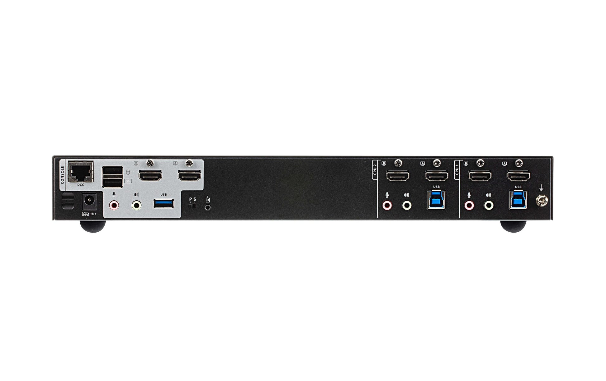 ATEN CS1842 – KVM-Switch 2×1, HDMI/USB 3.2 Gen 1, 4K (4096 × 2160), Audio, USB-Hub, kaskadierbar
