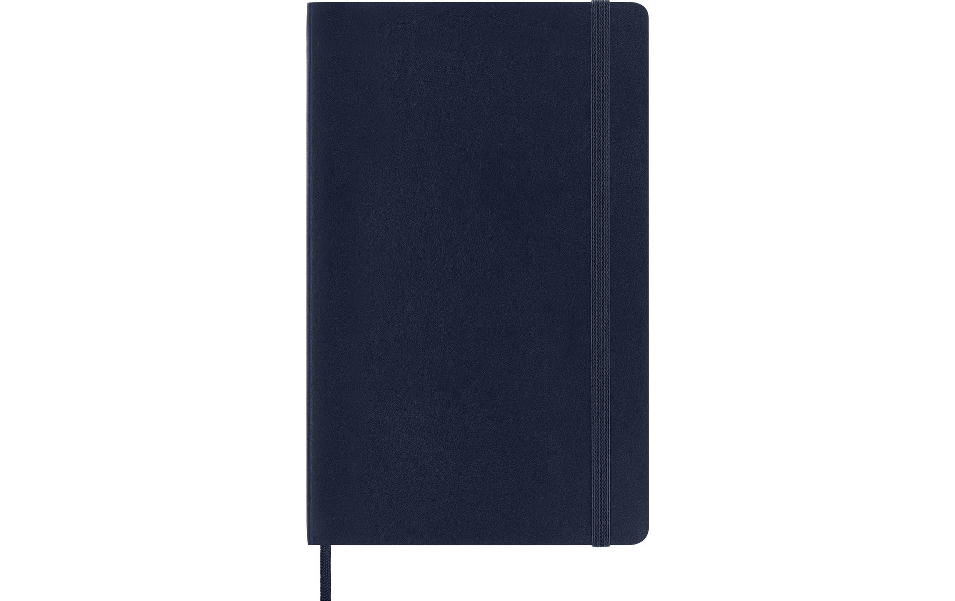 Moleskine Notizbuch A5, liniert, Fadenheftung, Softcover, 192 Seiten, 70 g/m² – Saphirblau