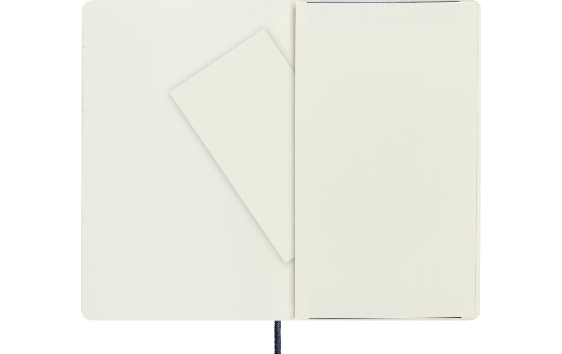 Moleskine Notizbuch A5, liniert, Fadenheftung, Softcover, 192 Seiten, 70 g/m² – Saphirblau