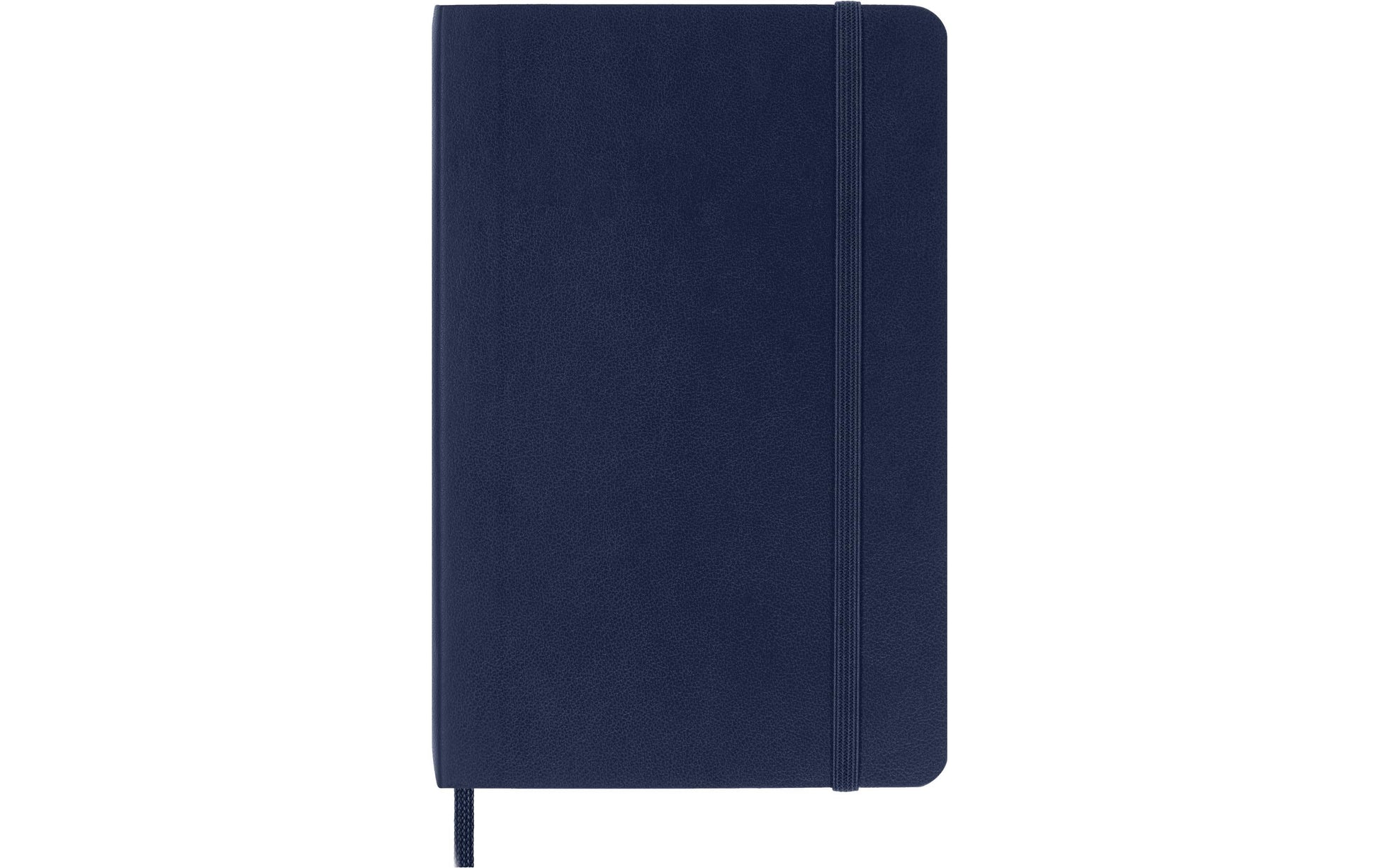 Moleskine Notizbuch – 90 × 140 mm – liniert – 70 g/m² – Softcover, Gummiband, Falttasche, Blau, FSC