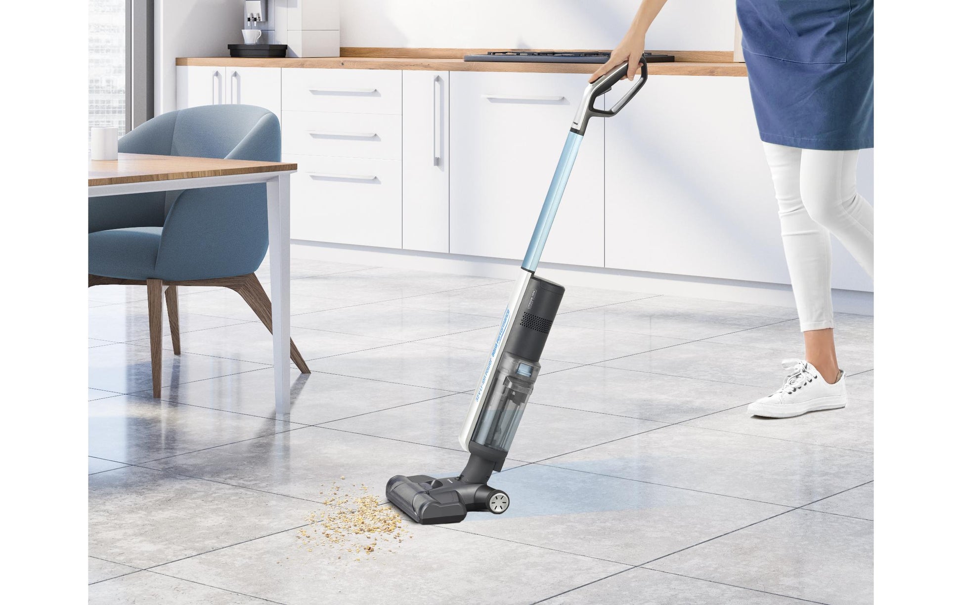 Trisa Waschsauger Wet Clean Professional T9813 – 215 W, 0,40/0,35 l, 30 min