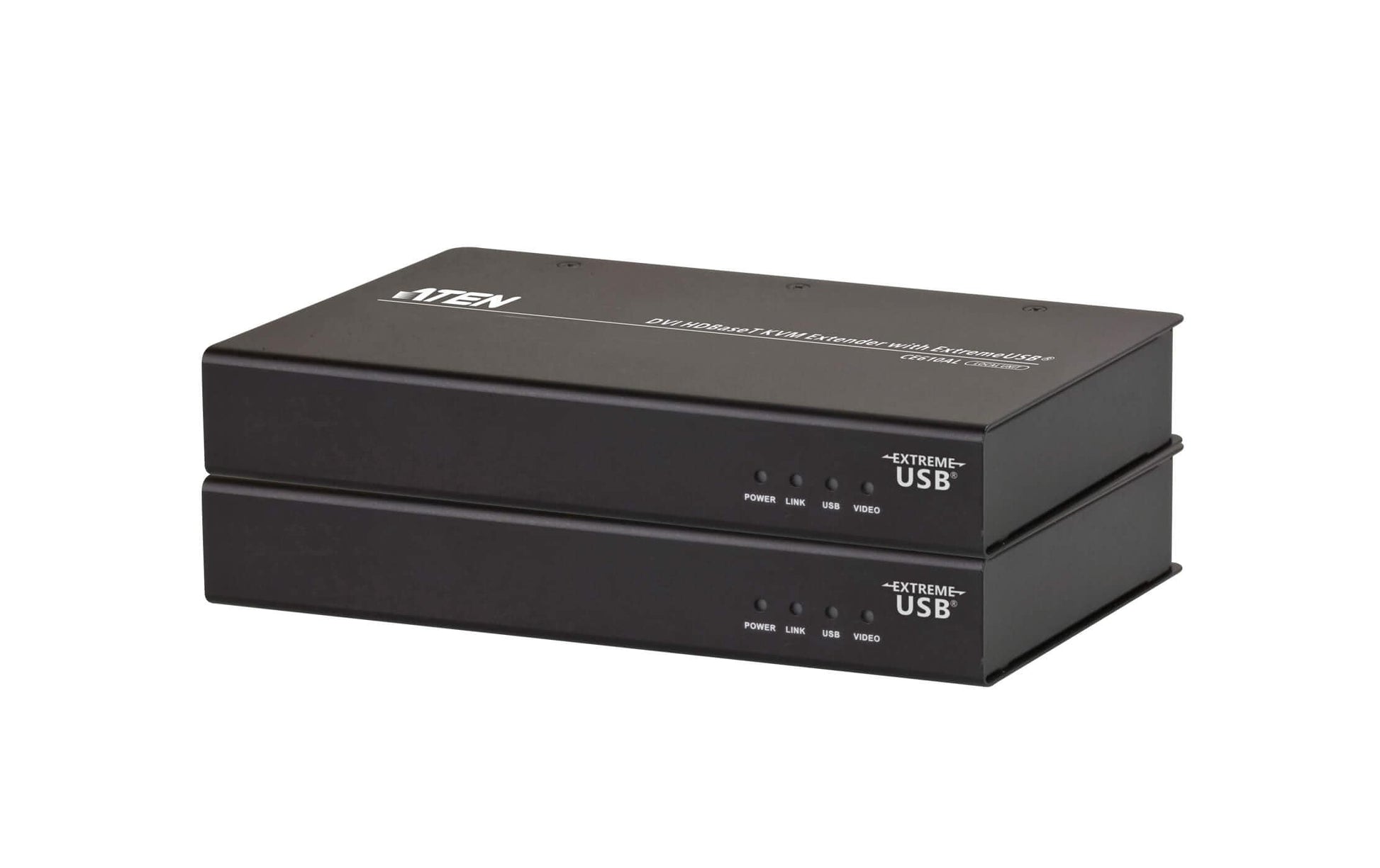 ATEN CE610A – DVI/USB 2.0 KVM-Extender über Netzwerk (RJ-45), 1920 × 1200, Set