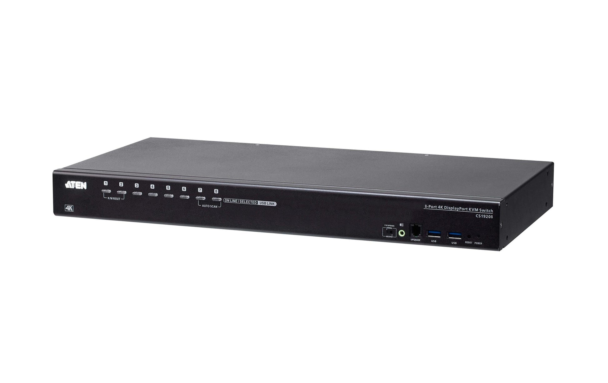 ATEN CS19208 – KVM-Switch, 8-Port, USB 3.2 Gen 1/DisplayPort, 4K (4096 × 2160), kaskadierbar