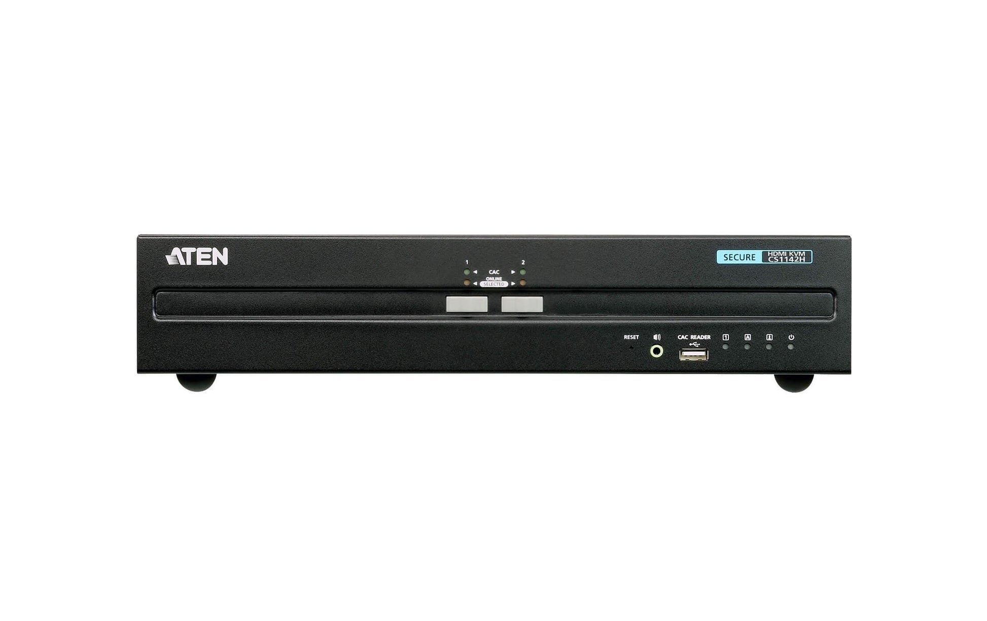 ATEN KVM-Switch 2-Port – HDMI, 3840 × 2160, USB, mit Audio, Desktop