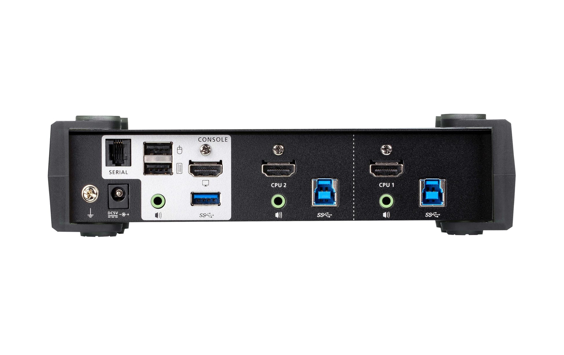 ATEN CS1822 – KVM-Switch 2×1, HDMI/USB 3.2 Gen 1, 4K (4096 × 2160), RS-232