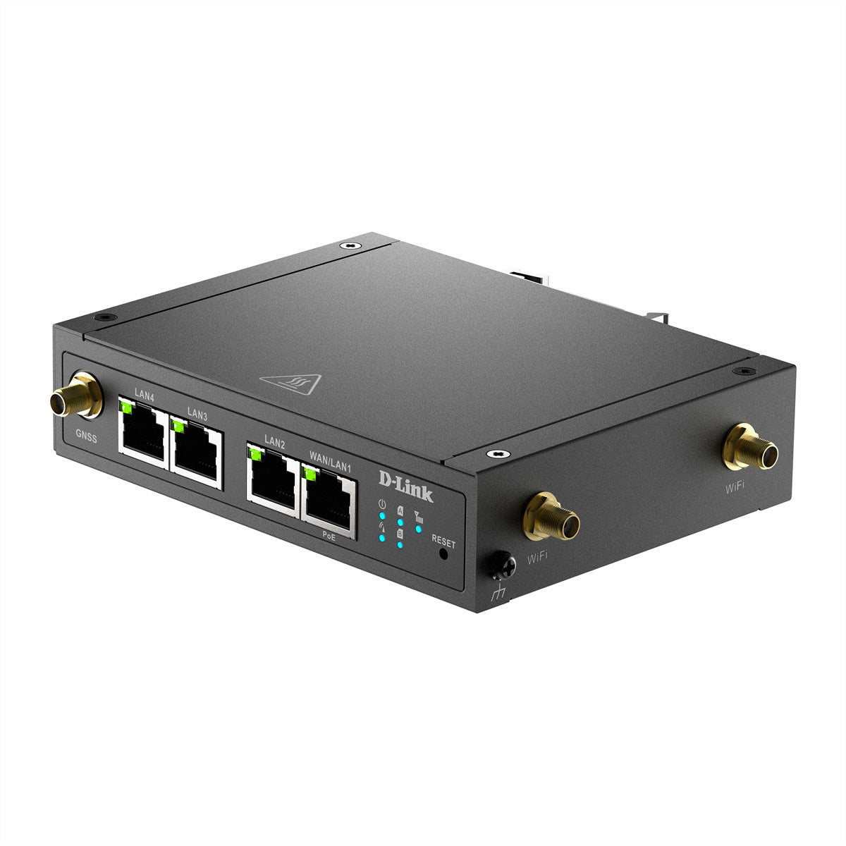 D-Link DWM-530-T WLAN-Router – Wi-Fi 4, Single-Band (2,4 GHz), 4× Fast-Ethernet, LTE Cat 4 (150/50 Mbit/s)