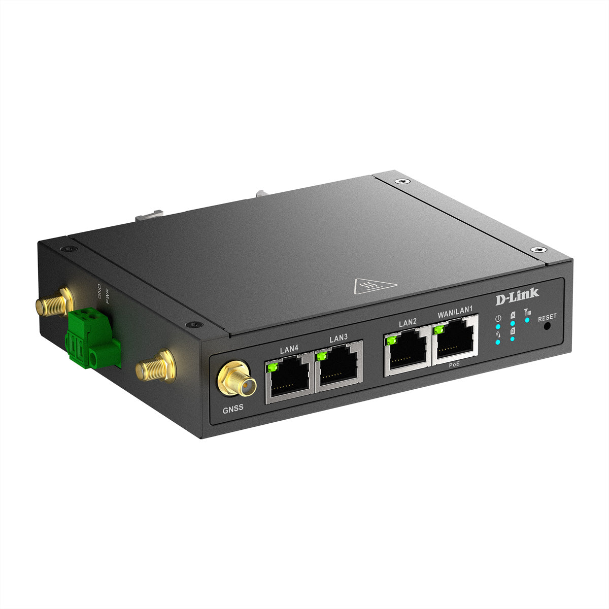 D-Link DWM-530-T WLAN-Router – Wi-Fi 4, Single-Band (2,4 GHz), 4× Fast-Ethernet, LTE Cat 4 (150/50 Mbit/s)