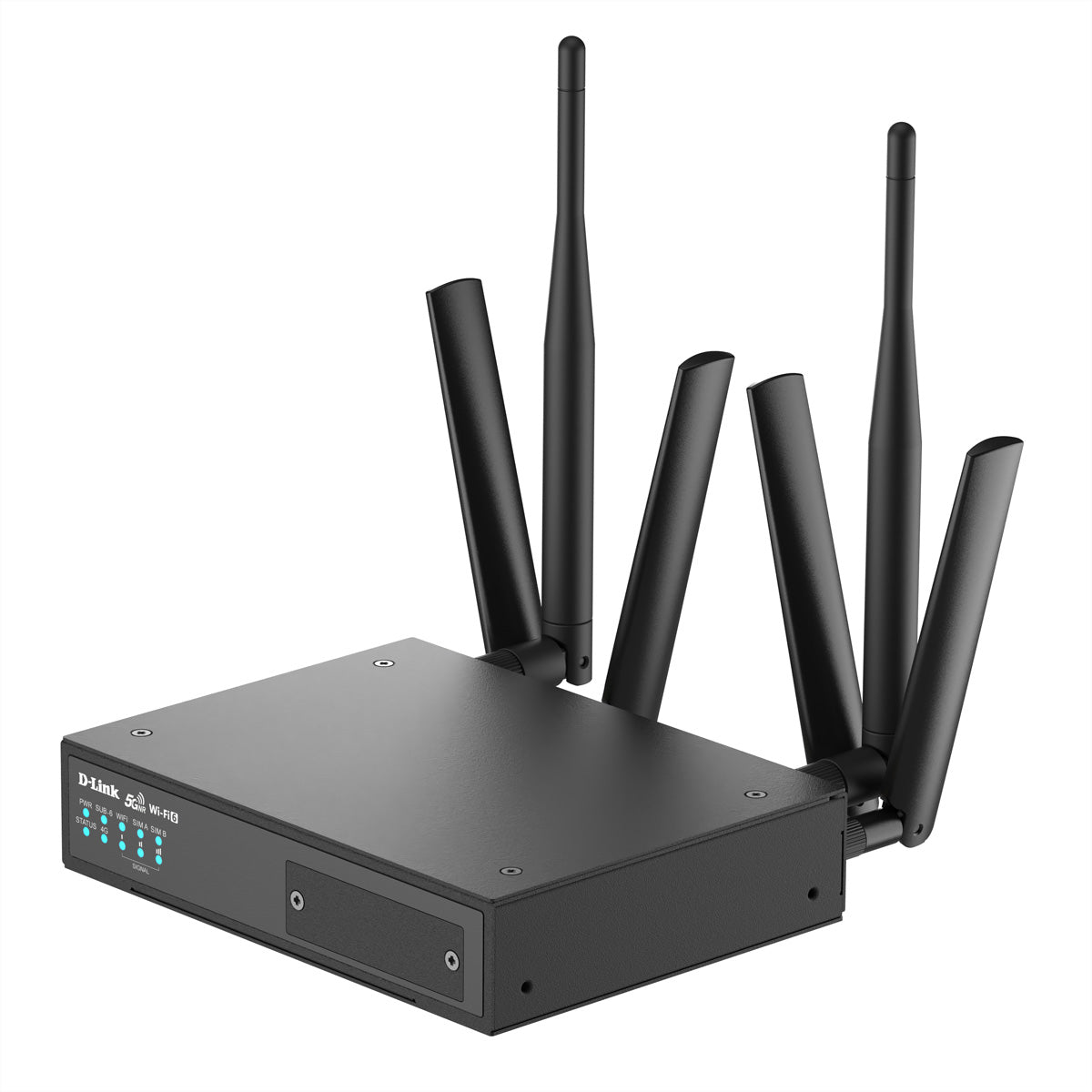 D-Link DWM-550-G VPN-Router – 5G/4G, Wi-Fi 6 (AX1800), Dual-Band, 4× 1G