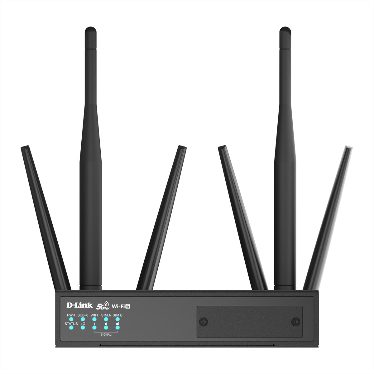 D-Link DWM-550-G VPN-Router – 5G/4G, Wi-Fi 6 (AX1800), Dual-Band, 4× 1G