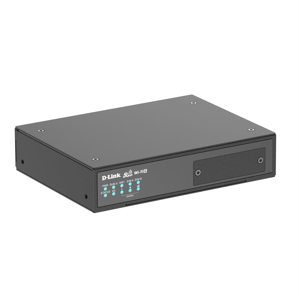 D-Link DWM-550-G VPN-Router – 5G/4G, Wi-Fi 6 (AX1800), Dual-Band, 4× 1G