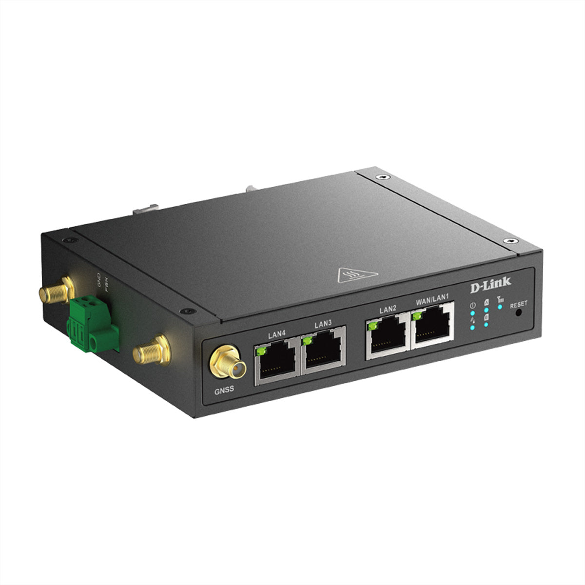 D-Link DWM-530-T – VPN-Router – 4×LAN, Dual-SIM-Failover, IPSec/OpenVPN, DIN-Schiene