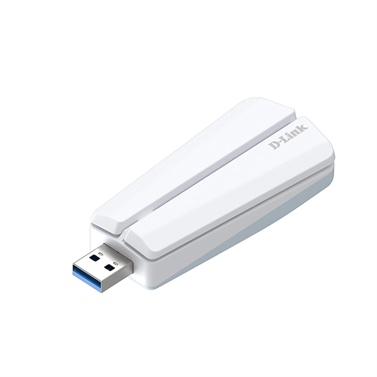 D-Link AE65U USB-WLAN-Adapter – Wi‑Fi 7 (802.11be), Tri‑Band, bis 6500 Mbit/s – USB 3.2 Gen 1 (5 Gbit/s) – Weiss