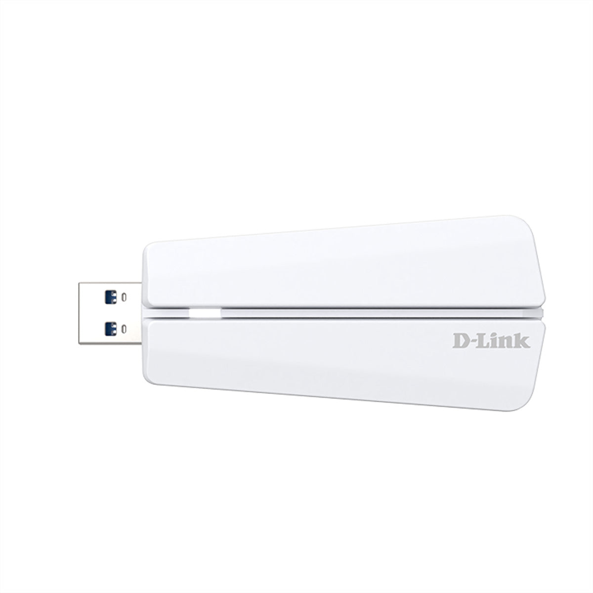 D-Link AE65U USB-WLAN-Adapter – Wi‑Fi 7 (802.11be), Tri‑Band, bis 6500 Mbit/s – USB 3.2 Gen 1 (5 Gbit/s) – Weiss