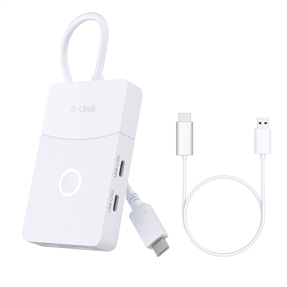 D-Link DUP-501 Multiport-Adapter – USB-C, 1× HDMI, 1× USB-A, 2× USB-C, 100 W PD