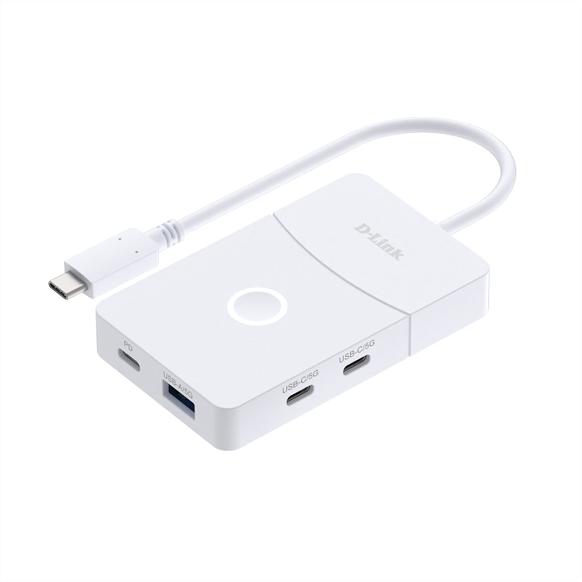 D-Link DUP-501 Multiport-Adapter – USB-C, 1× HDMI, 1× USB-A, 2× USB-C, 100 W PD