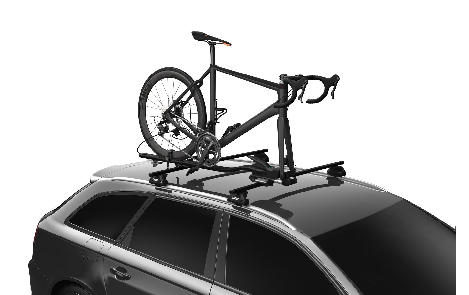 Thule Adapter – Dachhalterung, senkrecht, Vordergabel/Rad – für FastRide/TopRide – schwarz – 1 Stk.