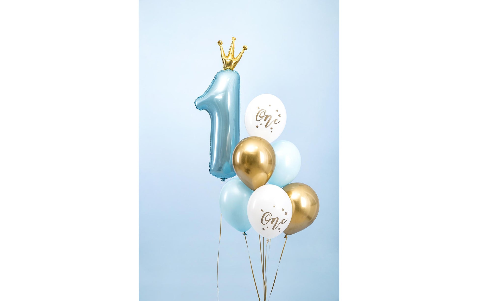 PartyDeco Baby Luftballons – mehrfarbig – Ø 30 cm – Latex – 6 Stk