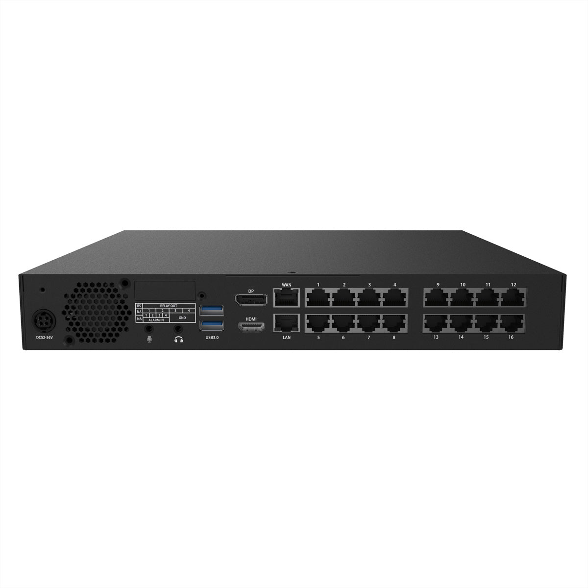 Mobotix MOVE NVR – 24 CH – 16× PoE – 8 GB RAM – 240 Mbps