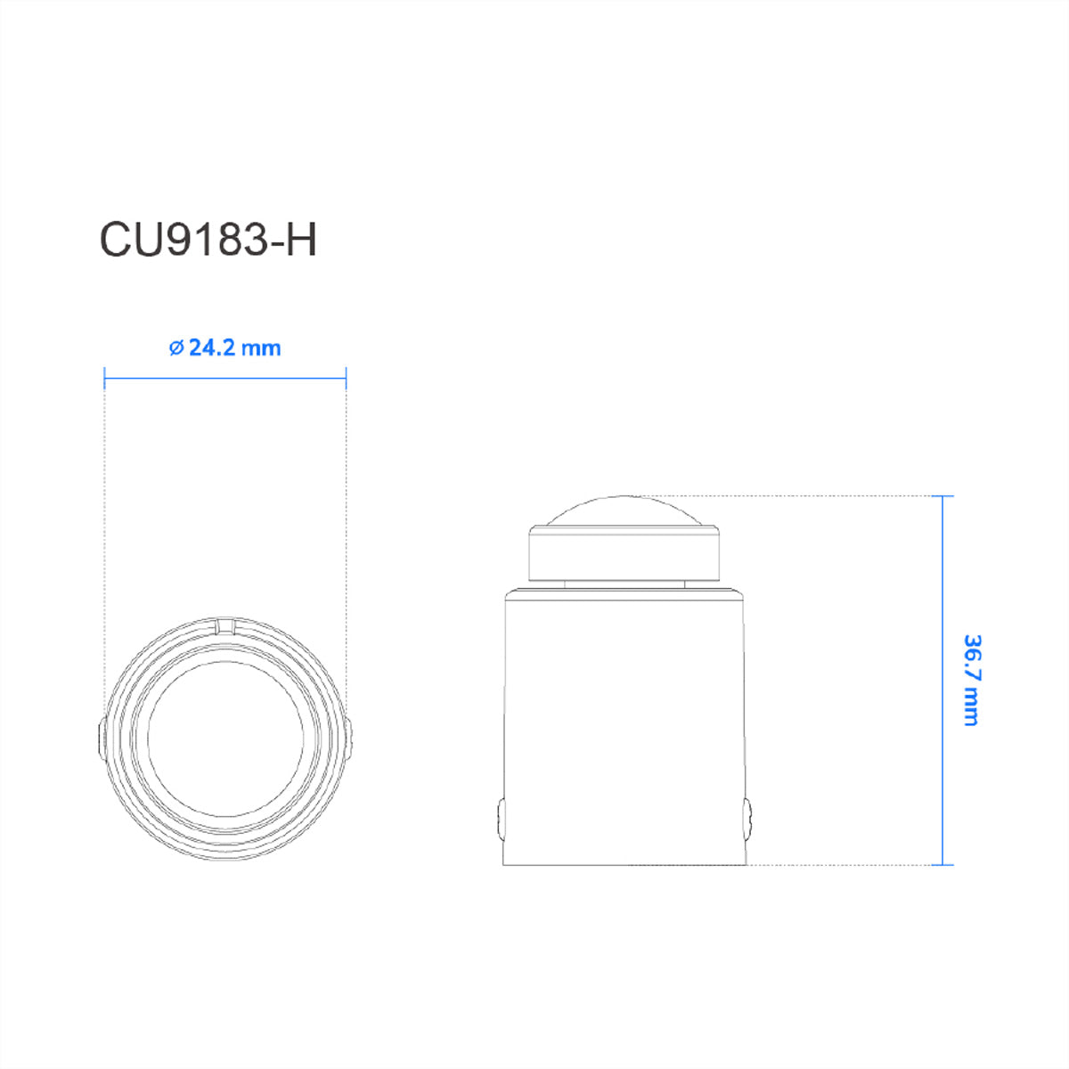 VIVOTEK CU9183-H Fisheye – 5MP – 180°