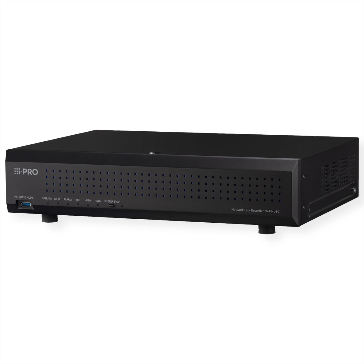 i-PRO WJ-NU301 NVR – 16 Kanäle, PoE 16×, 4K, 2× HDD, 40 TB, HDMI 4K, HDMI FHD