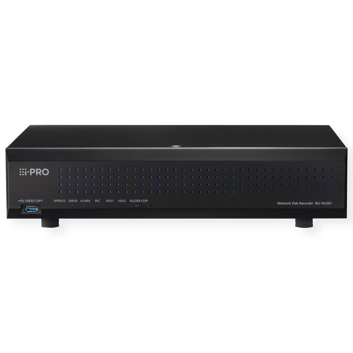 i-PRO WJ-NU301 NVR – 16 Kanäle, PoE 16×, 4K, 2× HDD, 40 TB, HDMI 4K, HDMI FHD