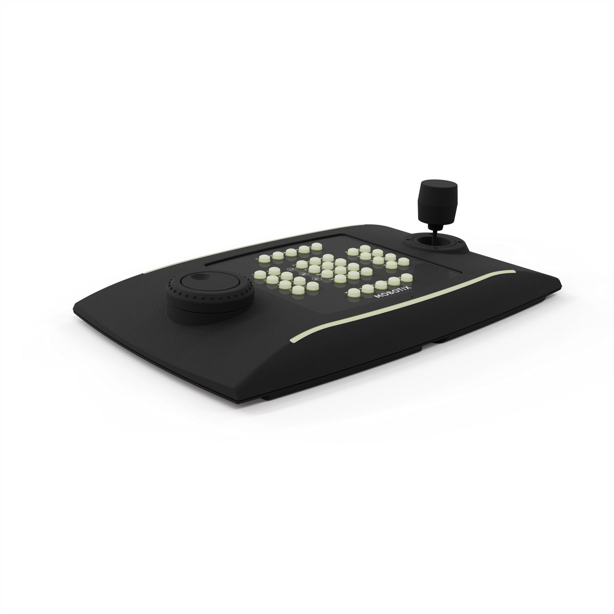 Mobotix PTZ-Keyboard – Bedienpult – kabelgebunden (USB 2.0) – beleuchtete Tasten – schwarz – für MOBOTIX HUB