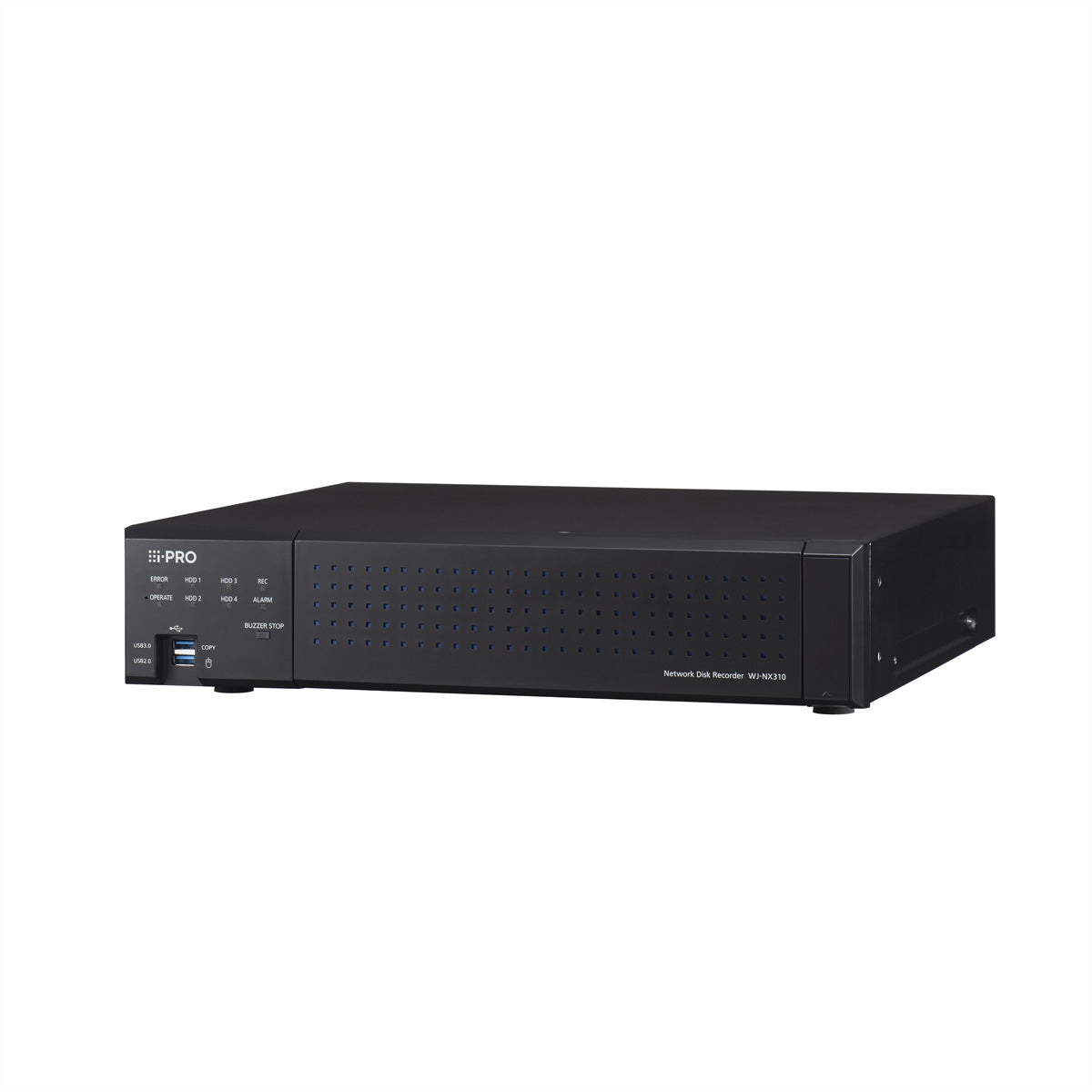 i-PRO NX WJ-NX310KG NVR – 16 Kanal – 4K – 4× HDD-Slots – RAID1 – 2× GbE – max. 80 TB