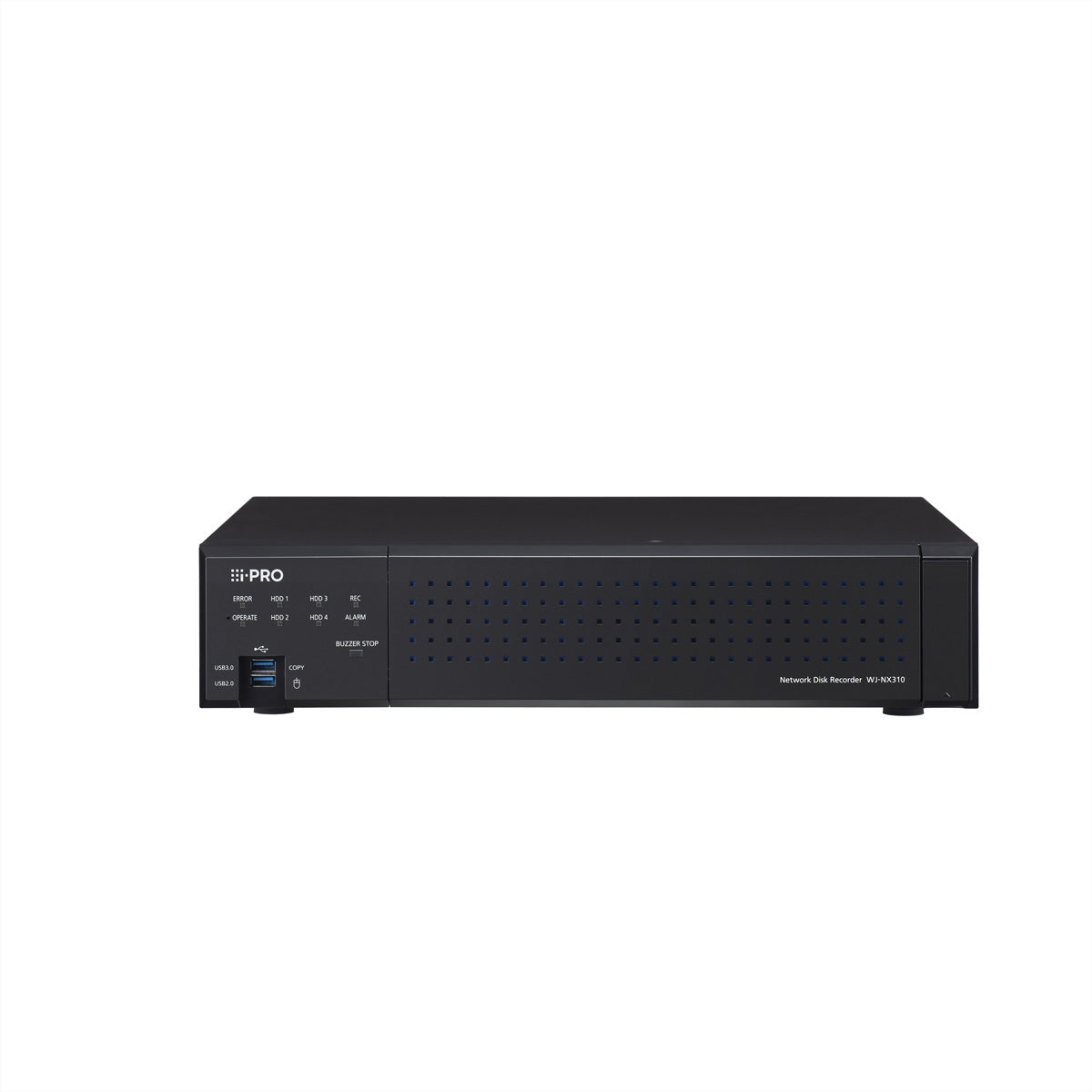 i-PRO NX WJ-NX310KG NVR – 16 Kanal – 4K – 4× HDD-Slots – RAID1 – 2× GbE – max. 80 TB