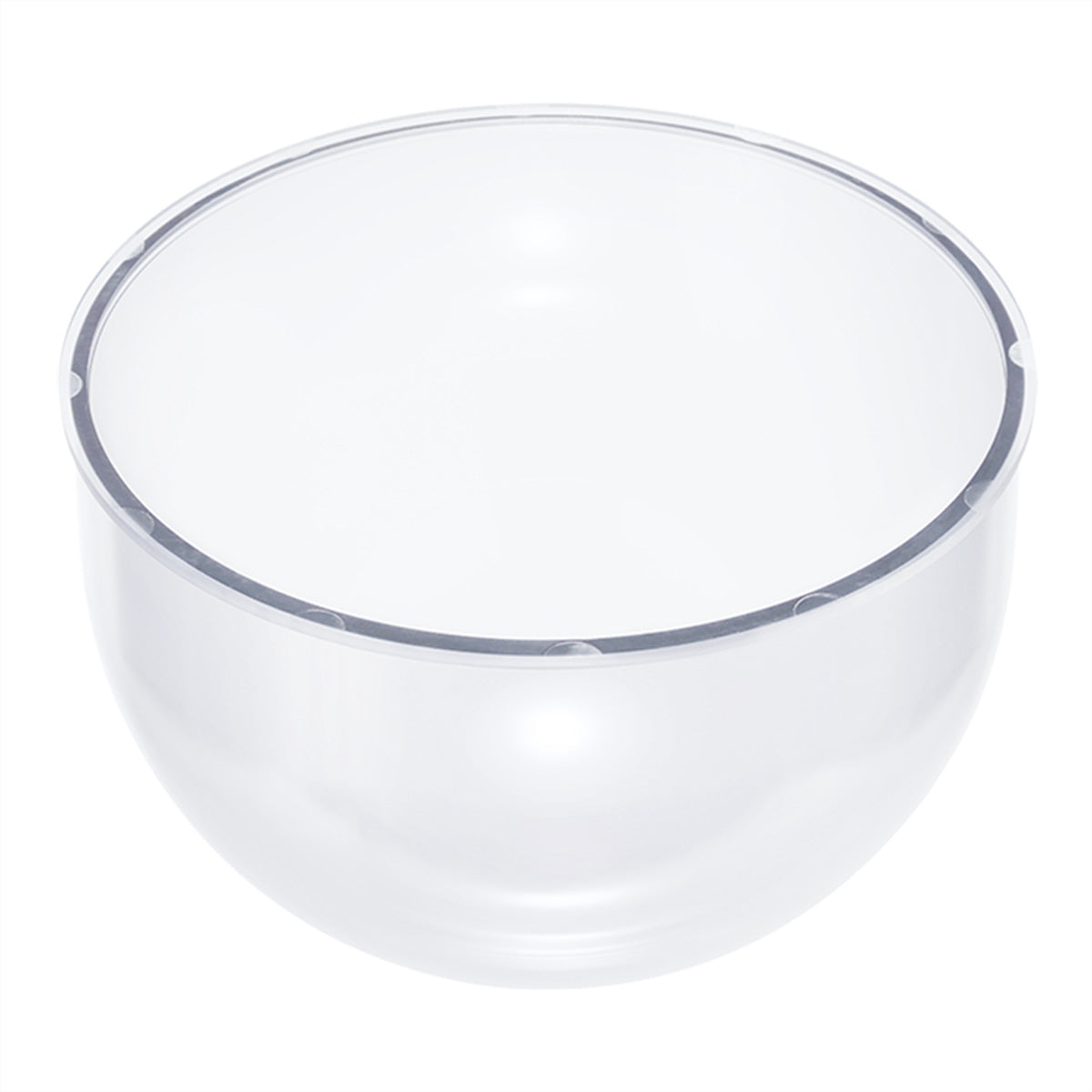 i-PRO WV-QDC502C Kuppelabdeckung – transparent, Polycarbonat, Ø131 × H89 mm – für WV‑S(U)65302‑xx