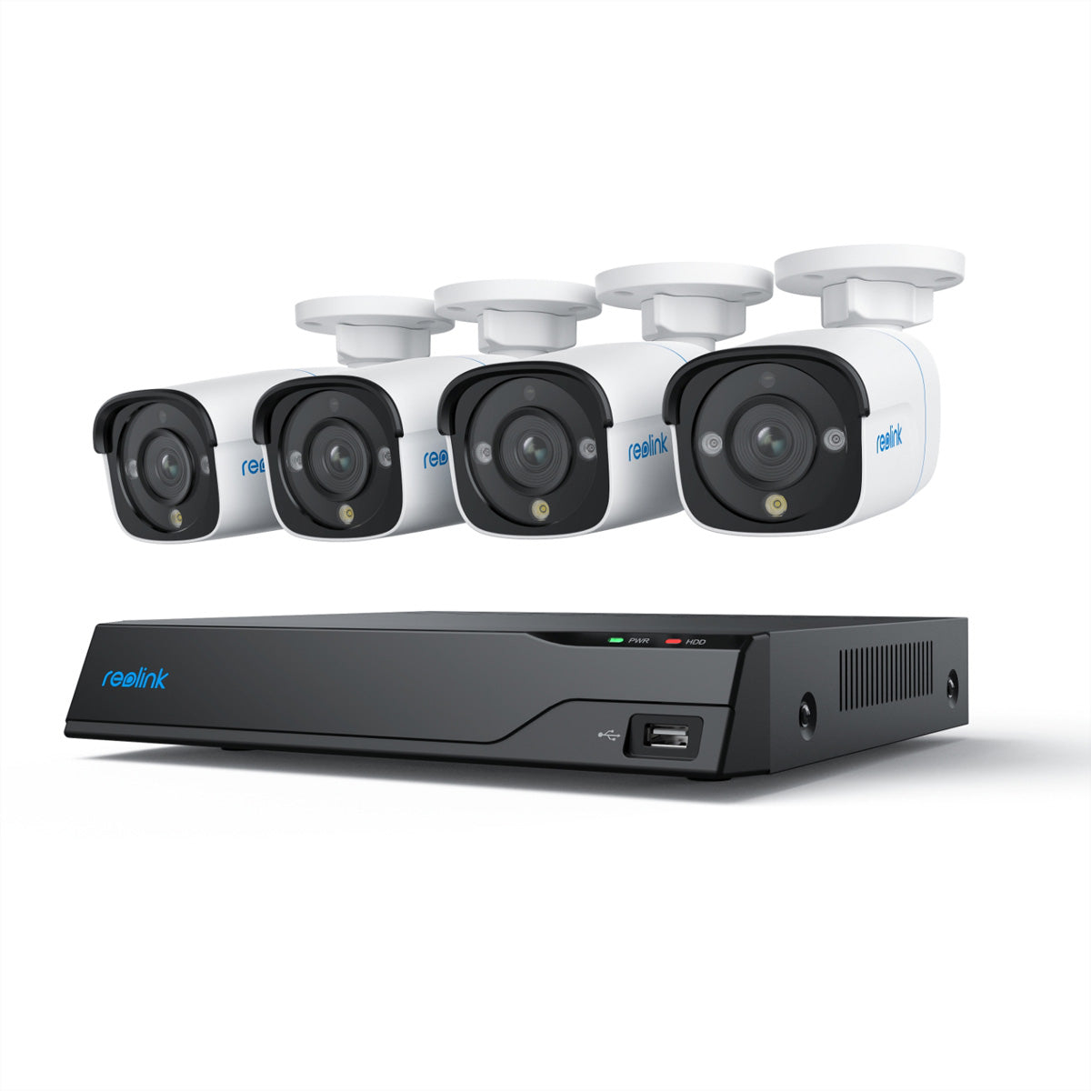 Reolink NVS8-8MB4 Bullet – 4K – 2,8 mm – PoE – IP66